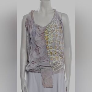 RARE LIKE NEW THE PEOPLE OF THE LABYRINTHS GRAPHIC TANK VISCOSE VINTAGE Med/Lg